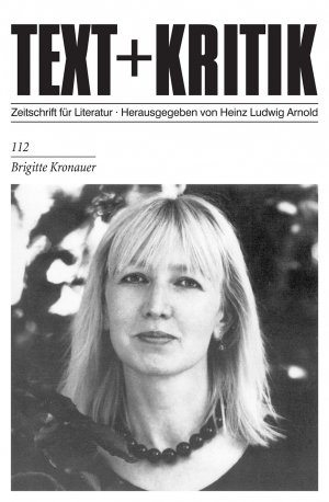 gebrauchtes Buch – Brigitte Kronauer – Text + Kritik :Brigitte Kronauer - signiert