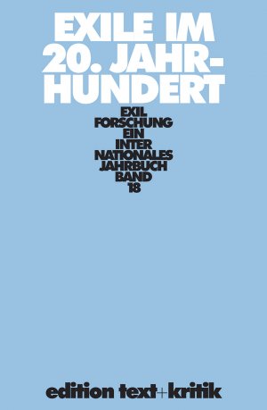 ISBN 9783883776453: Exile im 20. Jahrhundert