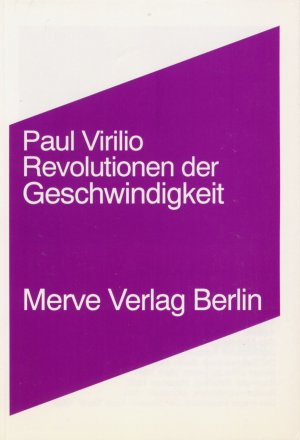 ISBN 9783883961088: Revolutionen der Geschwindigkeit