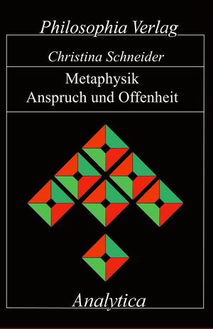 ISBN 9783884051306: Metaphysik – Anspruch und Offenheit