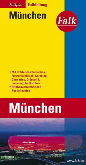 ISBN 9783884452387: München mit Ortsteilen von Dachau, Fürstenfeldbruck - Garching, Germering, Grünwald, Ismaning, Taufkirchen und City-Guide 1:25 000