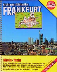 ISBN 9783884453131: Frankfurt Rhein-Main Städteatlas