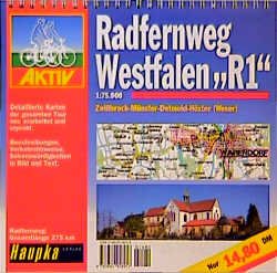 ISBN 9783884958957: Radfernweg Westfalen "R1"