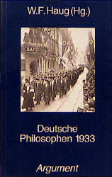 ISBN 9783886191659: Deutsche Philosophen 1933