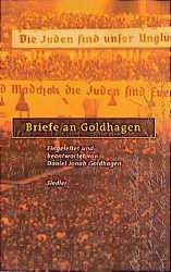 ISBN 9783886806287: Briefe an Goldhagen