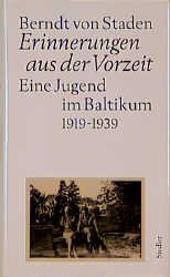 ISBN 9783886806706: Erinnerungen aus der Vorzeit