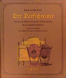 ISBN 9783887462727: Der Dorfschreiner