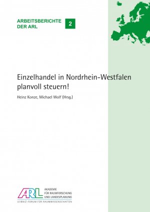 ISBN 9783888383748: Einzelhandel in Nordrhein-Westfalen planvoll steuern!