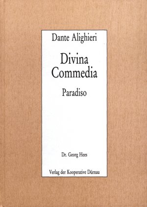 ISBN 9783888610431: Divina Commedia / Divina Commedia Paradiso