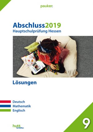 ISBN 9783889977373: Abschluss 2019 - Hauptschulprüfung Hessen - Lösungen – Deutsch, Mathematik, Englisch