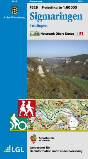 ISBN 9783890216195: F526 Sigmaringen - Tuttlingen Naturpark Obere Donau