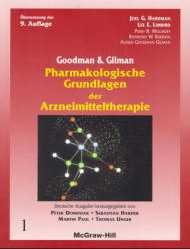 ISBN 9783890287003: Goodman & Gilman Pharmakologische Grundlagen der Arzneimitteltherapie