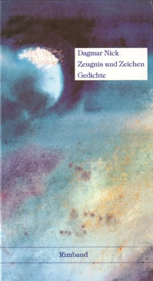 ISBN 9783890869438: Zeugnis und Zeichen - Gedichte (1969)