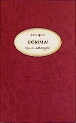 ISBN 9783891070345: Hömma!