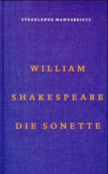 ISBN 9783891070383: The sonnets = Die Sonette : mit einer CD "Fünfzig Sonette zum Hören". (=Straelener Manuskript ; 12)