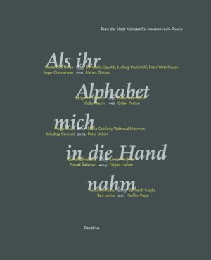 ISBN 9783891263303: Als ihr Alphabet mich in die Hand nahm - Preis der Stadt Münster für Internationale Poesie 1993-2011