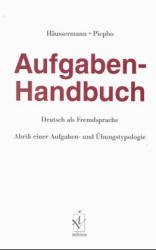 ISBN 9783891292693: Aufgaben-Handbuch Deutsch als Fremdsprache - Abriß einer Aufgaben- und Übungstypologie