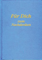 ISBN 9783892010685: Für Dich zum Nachdenken (A115)