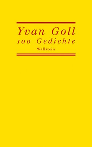 gebrauchtes Buch – Yvan Goll – 100 Gedichte.