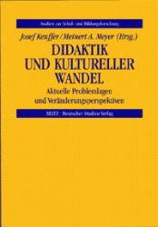 ISBN 9783892717553: Didaktik und kultureller Wandel