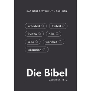 gebrauchtes Buch – CSV-Verlag – Das Neue Testament und die Psalmen - Verteilausgabe - anthrazit: Elberfelder Ãœberarbeitung 2003, Edition CSV-HÃ¼ckeswagen, mit Ãœberschriften