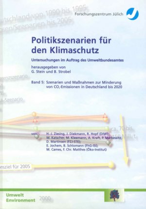 ISBN 9783893362516: Politikszenarien für den Klimaschutz: Untersuchungen im Auftrag des Umweltbundesamtes – Szenarien und Massnahmen zur Minderung von CO2-Emissionen in Deutschland bis 2020. Abschlussbericht
