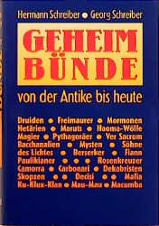 ISBN 9783893501373: Geheimbünde