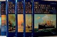 gebrauchtes Buch – Arnold Kludas – Die Geschichte der deutschen Passagierschiffahrt., 1850 bis 1990. 5 Bände.