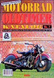 gebrauchtes Buch – Udo Riegel – Motorrad Oldtimer Katalog Nr. 7