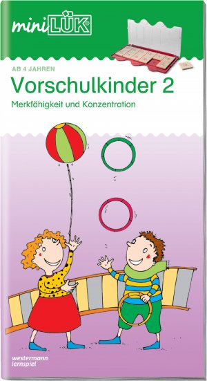 gebrauchtes Buch – miniLÜK - Kindergarten/Vorschule Vorschulkinder 2