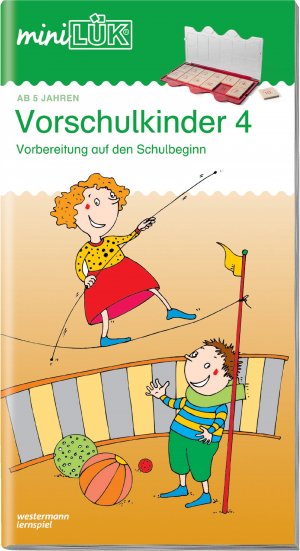 neues Buch – miniLÜK. Vorschulkinder 4 | Vorbereitung auf den Schulbeginn. Vorschule | Heinz Vogel | Broschüre | mini LÜK / Vorschule | Beilage: 8 Zuordnungskarten | 29 S. | Deutsch | Westermann Lernwelten