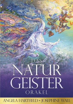 gebrauchtes Buch – Angela Hartfield – Das Naturgeister-Orakel, Orakelkarten u. Buch