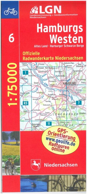 ISBN 9783894356323: Radwanderkarte; Teil: RC 2722., Hamburg-Harburg