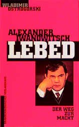 ISBN 9783894881108: Alexander Lebed