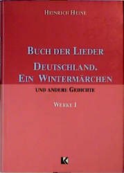 ISBN 9783895080654: Buch der Lieder, Deutschland, Ein Wintermärchen und andere Gedichte. [und] Die Harzreise (2 von 5 Bände) - (Werke 1 und 2).