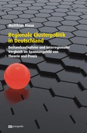 ISBN 9783895188022: Regionale Clusterpolitik in Deutschland - Bestandsaufnahme und interregionaler Vergleich im Spannungsfeld von Theorie und Praxis