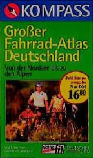 ISBN 9783895258138: Grosser Fahrrad-Atlas Deutschland