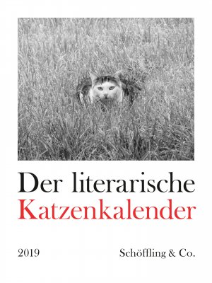 ISBN 9783895617539: Der literarische Katzenkalender 2019 - Zweifarbiger Wochenkalender