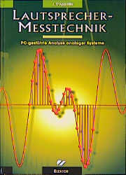 ISBN 9783895760907: Lautsprecher-Messtechnik - PC-gestützte Analyse analoger Systeme