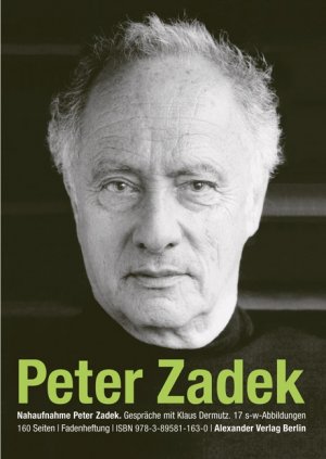 ISBN 9783895811630: Nahaufnahme: Peter Zadek