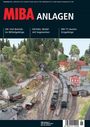 ISBN 9783896102805: MIBA - Anlagen 15 – Viel Betrieb im Mittelgebirge - Mobile und variable H0/H0e-Anlage - Durchs Erzgebirge in TT