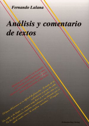 ISBN 9783896573810: Análisis /comentario de textos