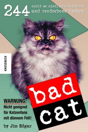 ISBN 9783896603548: Bad Cat - 244 nicht so niedliche Kätzchen und verdorbene Katzen / Warnung ! Nicht geeignet für Katzenfans mit dünnem Fell (TB) - Mit Fotos