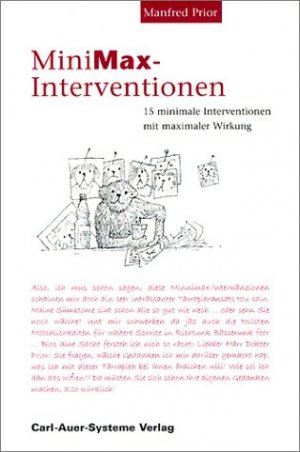 ISBN 9783896704016: MiniMax-Interventionen - 15 minimale Interventionen mit maximaler Wirkung