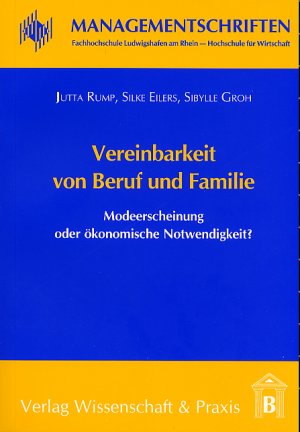 ISBN 9783896734303: Vereinbarkeit von Beruf und Familie - Entwicklungslinien im Gesundheitswesen