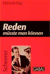ISBN 9783897490888: Reden müsste man können