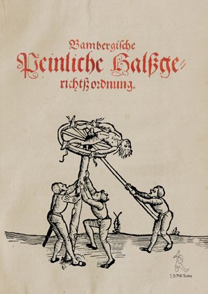 ISBN 9783897543348: Bambergische Peinliche Halsgerichtsordnung - Faksimile der reformierten Fassung von 1580