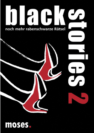 ISBN 9783897772700: Black Stories 2 - Noch mehr rabenschwarze Rätsel - 50 Karten, Ab 2 Spieler