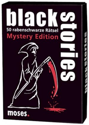 ISBN 9783897773929: Black Stories, Mystery Edition - 50 rabenschwarze Rätsel