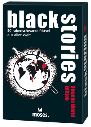 ISBN 9783897778993: black stories - Strange World Edition - 50 rabenschwarze Rätsel aus aller Welt